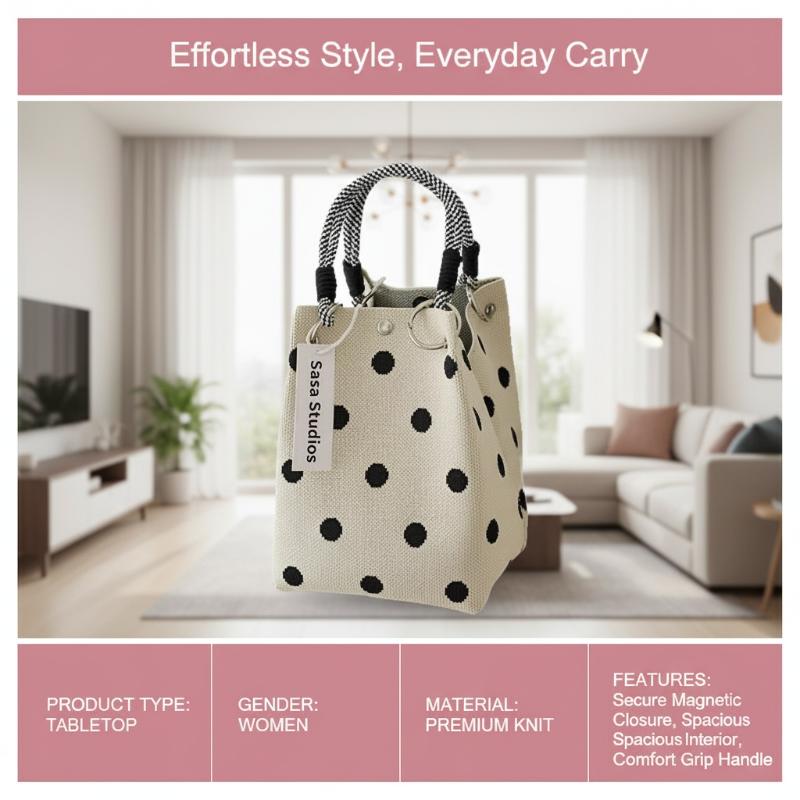 Bolso de Mano Tejido Multiusos - Women Bags 2026 Trends reseña y precio