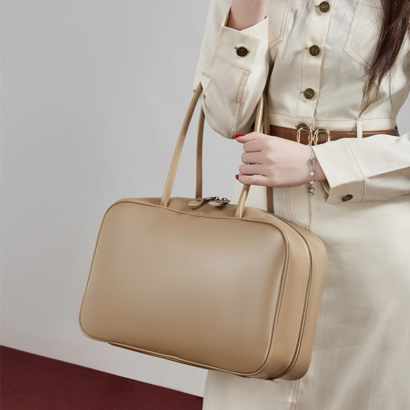 BURMINSA Bolso Boston de cuero - Women Hand Bags For Office reseña y precio