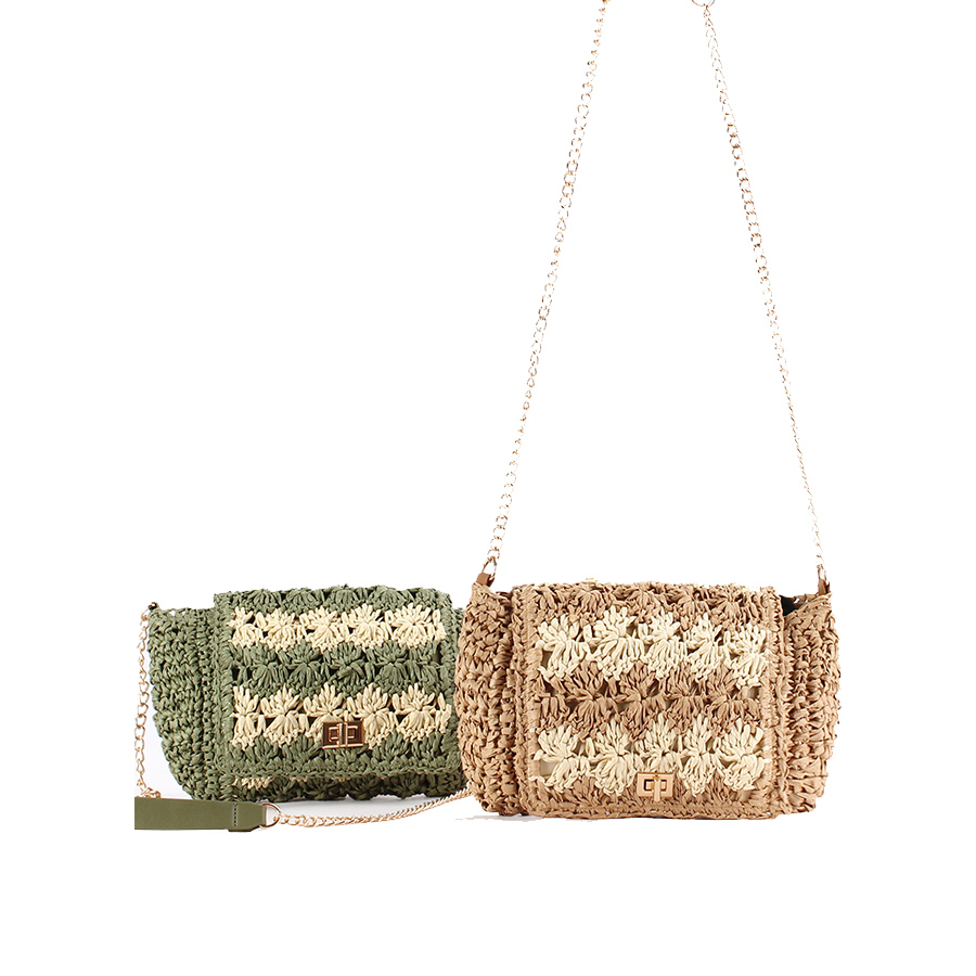 Bolsos cruzados de paja para m - Women'S Raffia Bags reseña y precio