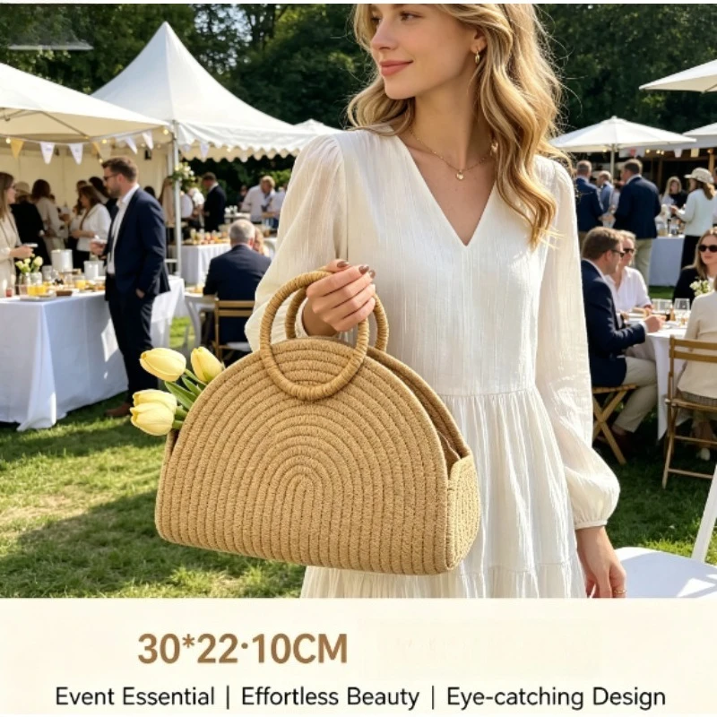 Bolso de Mano Tejido de Moda 2 - Women Bags 2026 Trends reseña y precio