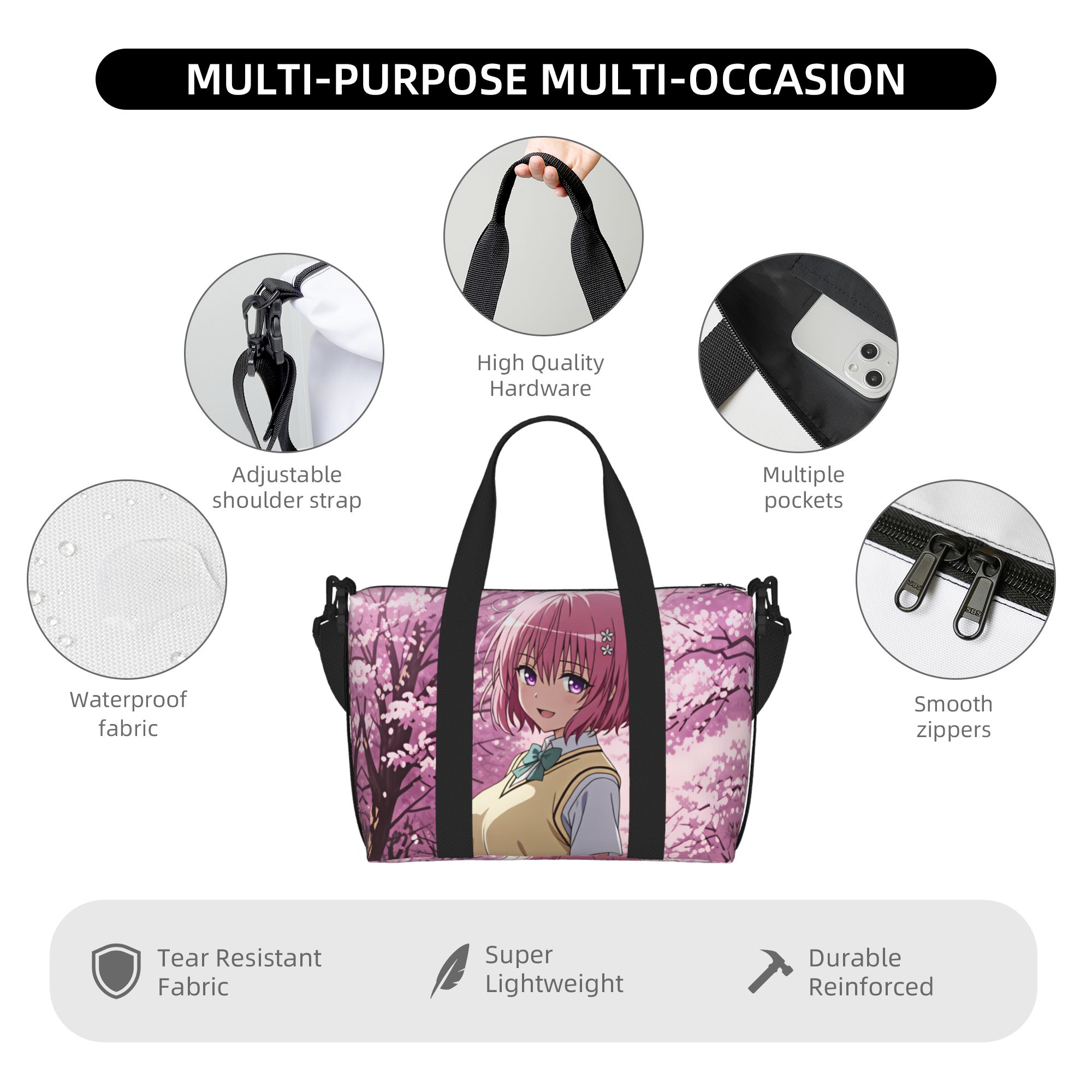Bolso de playa personalizado M - Women Bags Ru reseña y precio